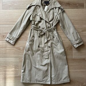 NWT Banana Republic Trench Coat Double Breasted